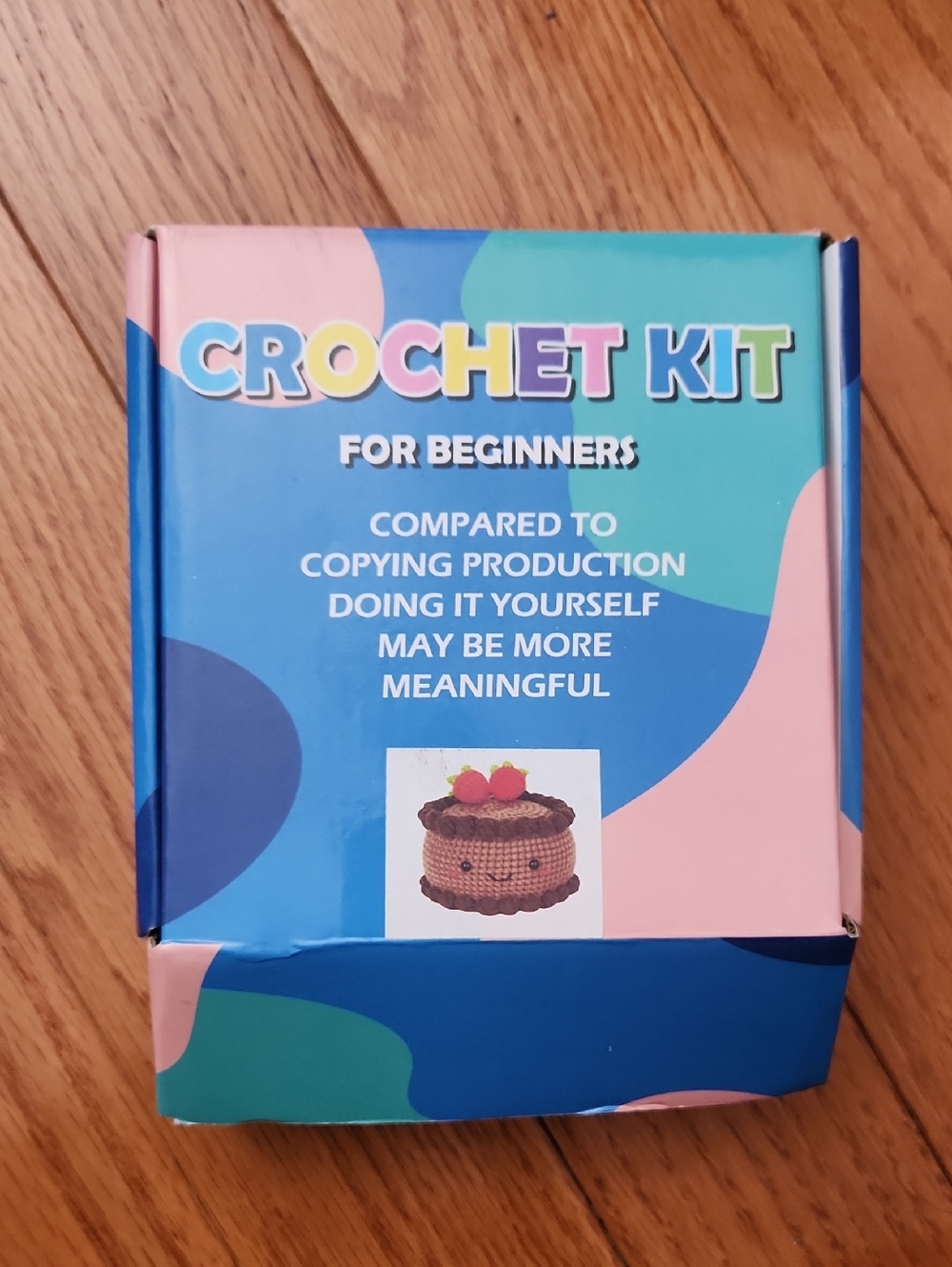 Crochet Kit for Beginners - Chocolate Cake